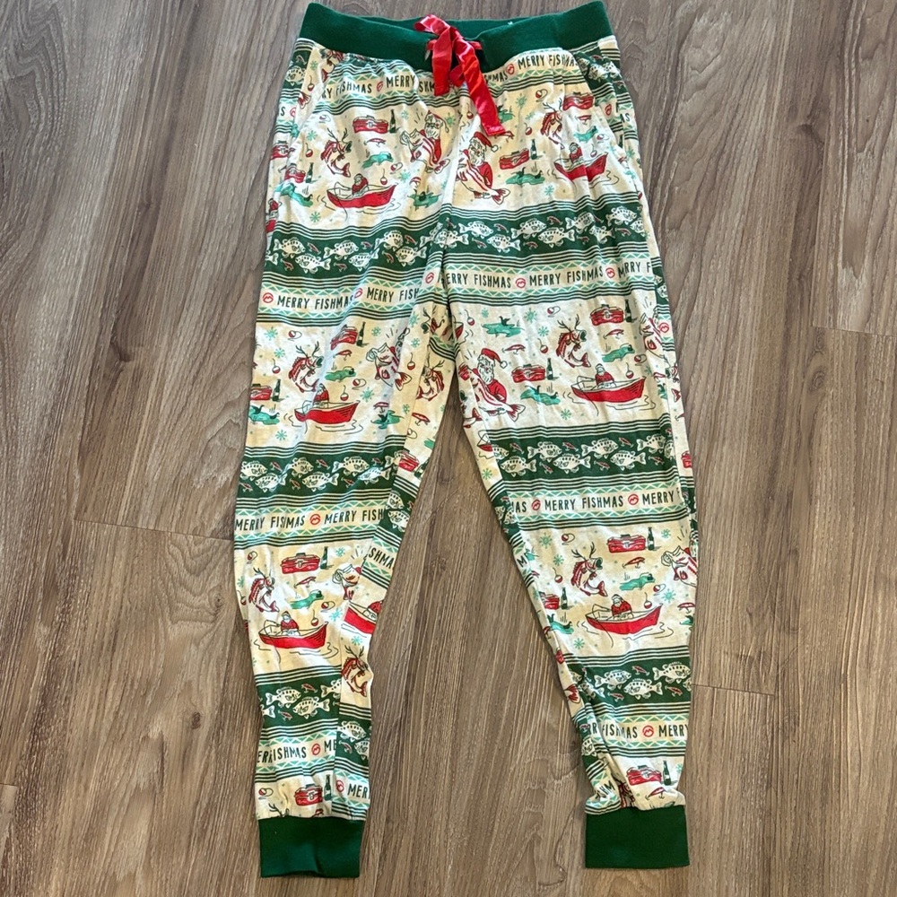 Magellan Santa Fishing‎ Women's XS Pajama Pants